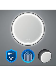 Ava 80 tükör led világítással