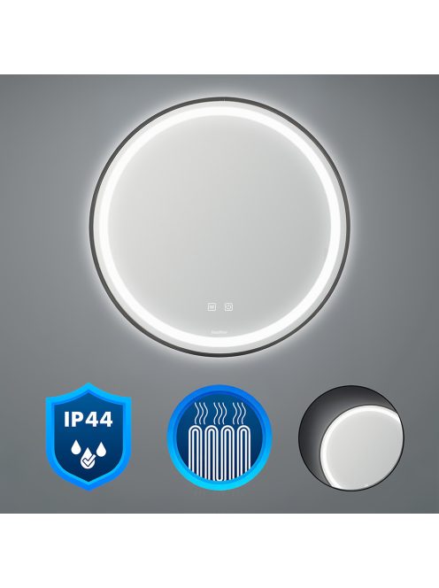 Ava 80 tükör led világítással