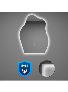 Wave 60 tükör led világítással