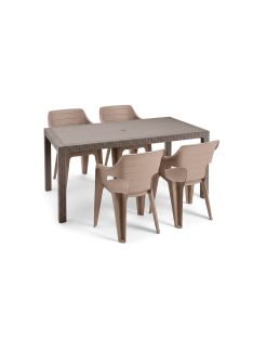 Demi 4+1 kerti bútor garnitúra szett