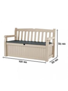 Eden Garden Bench pad és tároló