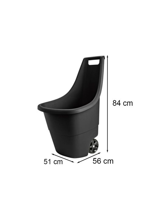 Easy go breeze műanyag kerti talicska 50 l