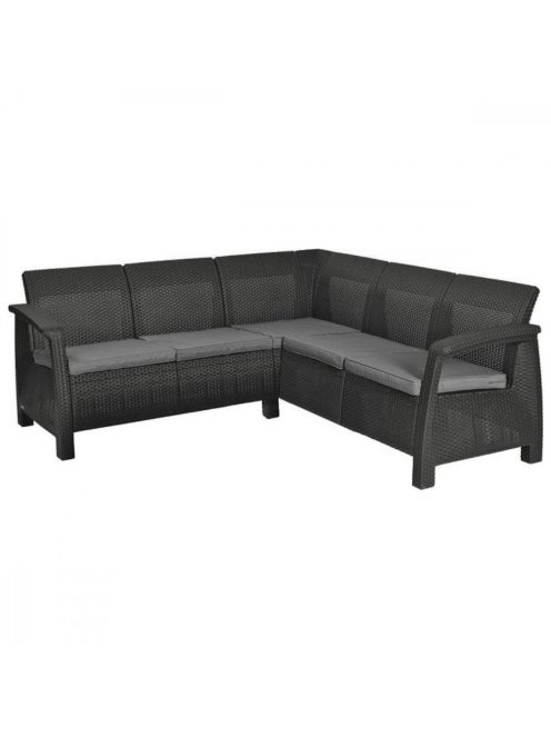Corfu relax műrattan kerti sarokgarnitúra