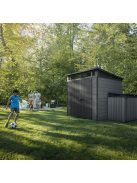 Cortina 7x7 műanyag kerti ház szürke