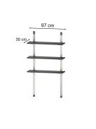 Shelving Kit fém állvány 3 polcos 100 cm