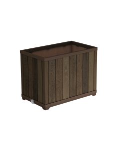 Deco tégla alakú magasítótt műanyag virágláda 100 L