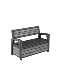Decocoat műanyag kerti pad/tároló 227 L