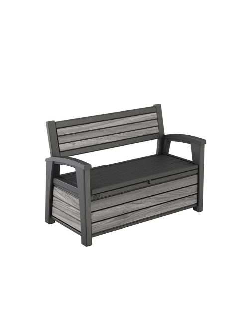 Decocoat műanyag kerti pad/tároló 227 L