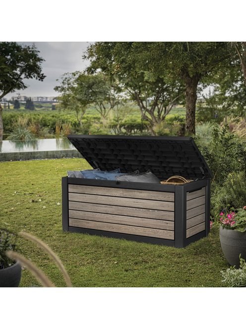Decocoat műanyag kerti láda 630 L