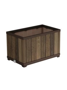 Deco tégla alakú műanyag virágláda 81 l