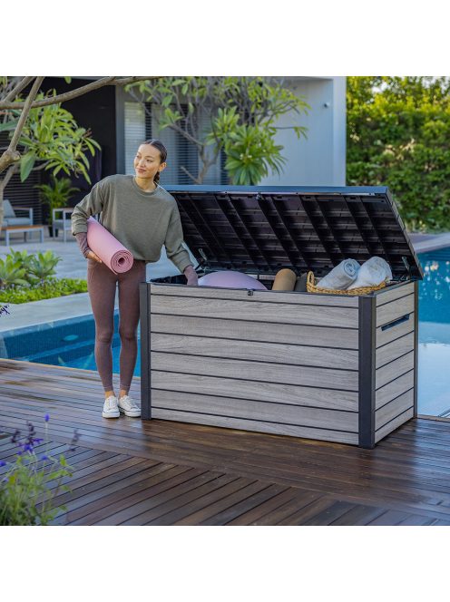 Decocoat műanyag kerti láda 870 l