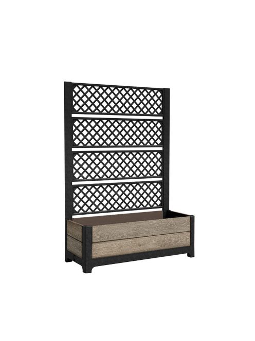 Deco tulip hátfallas virágláda 110l