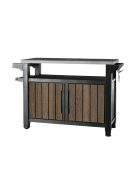 Decocoat unity műanyag xl kerti grill asztal 207l