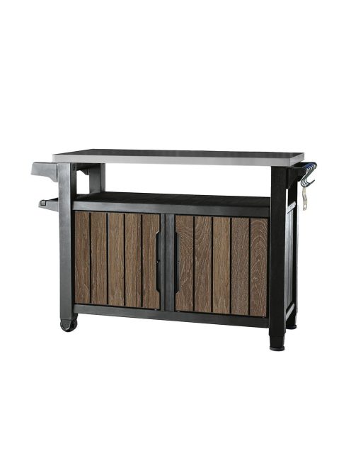 Decocoat unity műanyag xl kerti grill asztal 207l