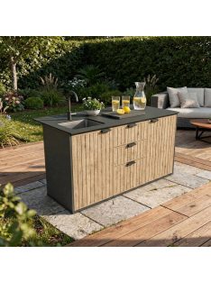 Deco compact kültéri konyha mosogatóval csapteleppel