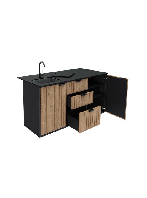 Deco compact kültéri konyha mosogatóval csapteleppel