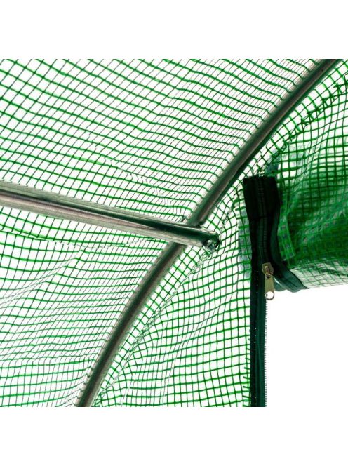 Fólia melegház 2x3x2 m (váz+fólia)