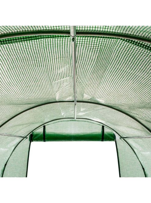 Fólia melegház 3X4,5X2 m (váz+fólia)