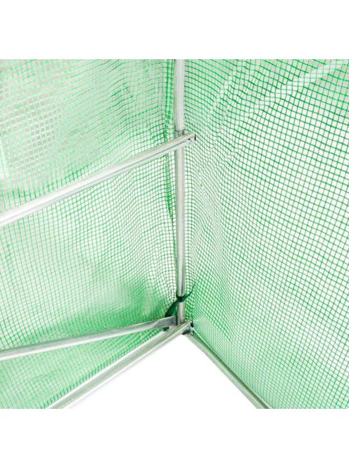 Fólia melegház 3x6x2 m (váz+fólia)