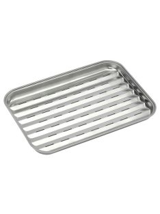 Rozsdamentes acél grilltálca