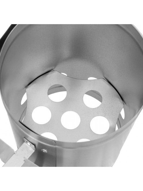 Grill begyújtó kémény 17 cm
