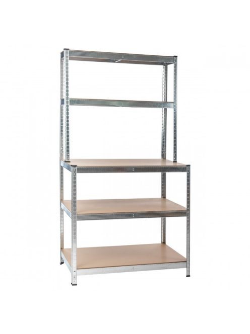 Nagy teherbírású polc G 100x30/60x180 cm 150 kg