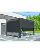 LUXE kézi napellenző 370x218cm 4 m-ig antracit