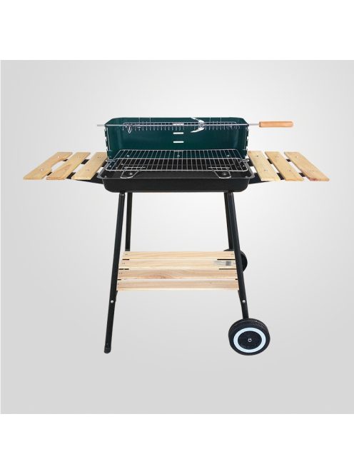 MIR244 téglalap alakú görgős széngrill