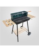 MIR244 téglalap alakú görgős széngrill