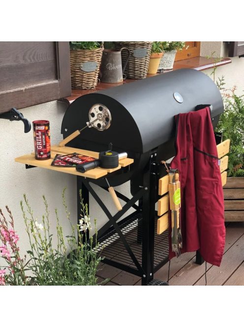 MIR418 nagy méretű szenes grill