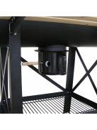 MIR418 nagy méretű szenes grill