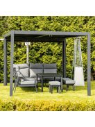Luxe alumínium pergola 3x4