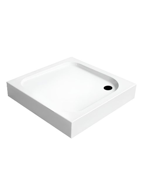 Klonberg 80x80 cm-es szögletes akril zuhanytálca 80x80 cm