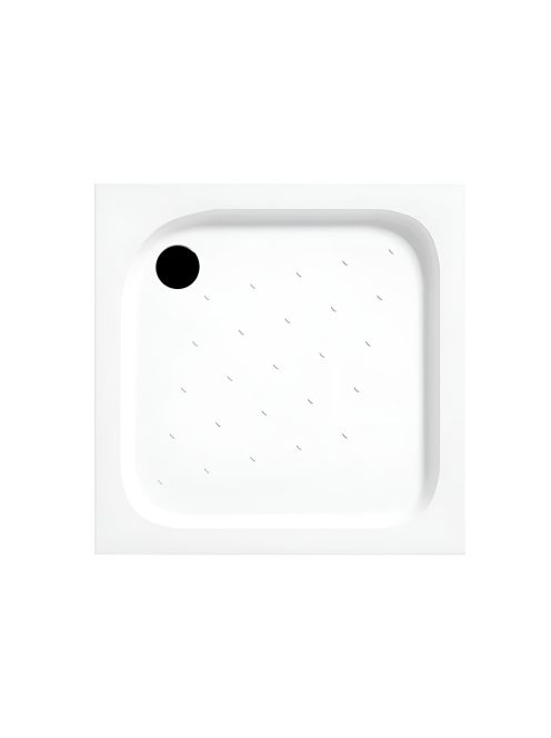 Klonberg 80x80 cm-es szögletes akril zuhanytálca 80x80 cm