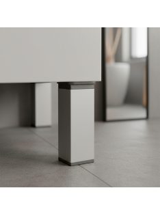 Uni bútorláb 150 mm ezüst
