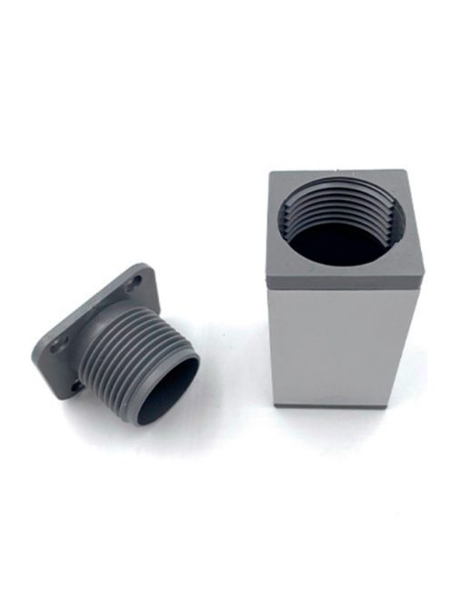 Uni bútorláb 60 mm ezüst