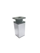 Uni bútorláb 60 mm ezüst