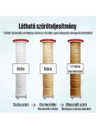 POSEION BT100® Prémium koreai revitalizáló zuhanyfej vízszűrővel, mágneses-ionizáló technológiával, szürke