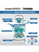 POSEION BT100® Prémium koreai revitalizáló zuhanyfej vízszűrővel, mágneses-ionizáló technológiával, szürke