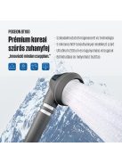 POSEION BT100® Prémium koreai revitalizáló zuhanyfej vízszűrővel, mágneses-ionizáló technológiával, szürke