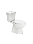Cleano monoblokkos WC alsó kifolyással ülőkével
