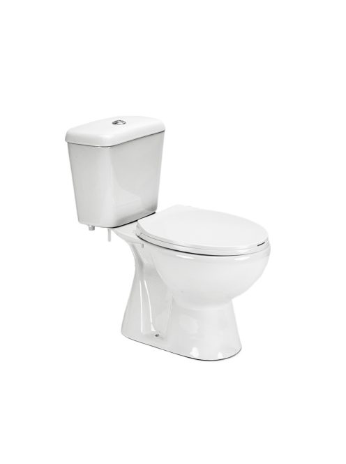 Cleano monoblokkos WC alsó kifolyással ülőkével