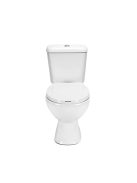 Cleano monoblokkos WC alsó kifolyással ülőkével
