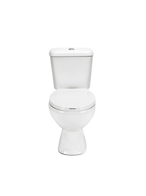 Cleano monoblokkos WC alsó kifolyással ülőkével