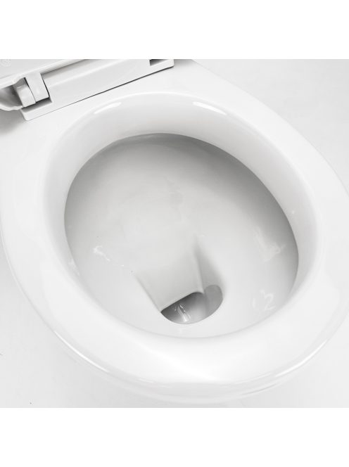 Cleano monoblokkos WC alsó kifolyással ülőkével