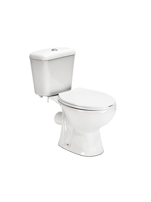 Cleano monoblokkos WC hátsó kifolyással ülőkével