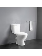 Cleano monoblokkos WC hátsó kifolyással ülőkével