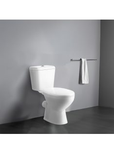 Cleano monoblokkos WC hátsó kifolyással ülőkével