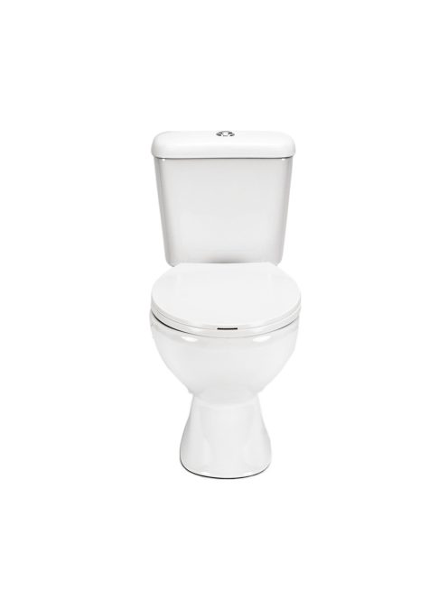 Cleano monoblokkos WC hátsó kifolyással ülőkével