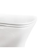 Nile monoblokkos kompakt WC hátsó kifolyással soft close ülőkével